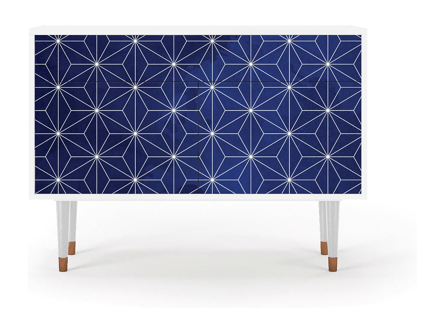 Dressoir - 115x85x48 cm - BS4 - Milky Way, Wit