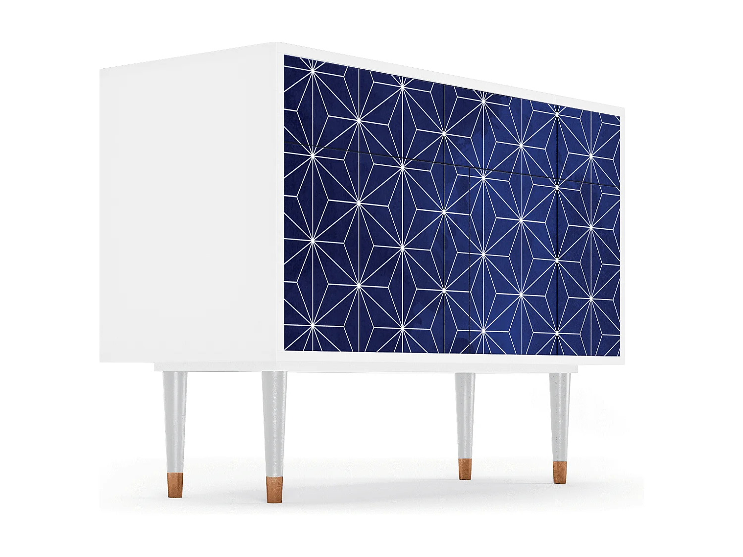 Dressoir - 115x85x48 cm - BS4 - Milky Way, Wit