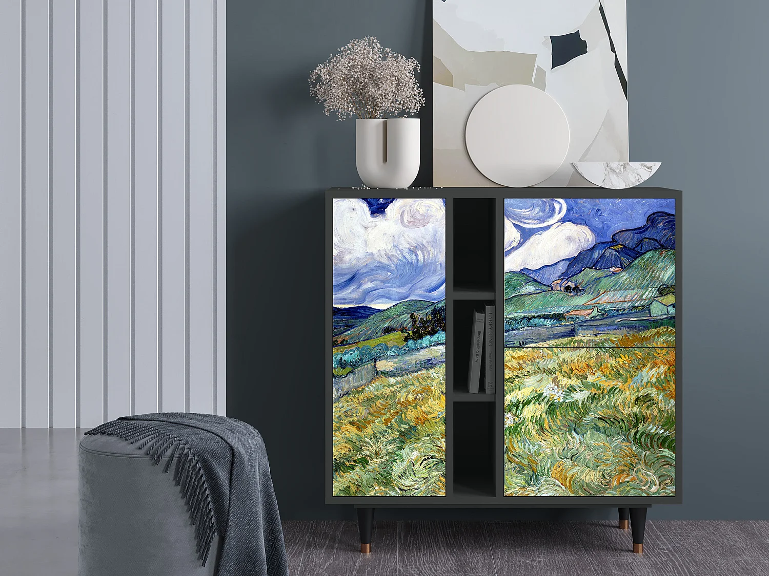 Buffet - 94х96х41 cm - BS5 - Landscape, Anthracite