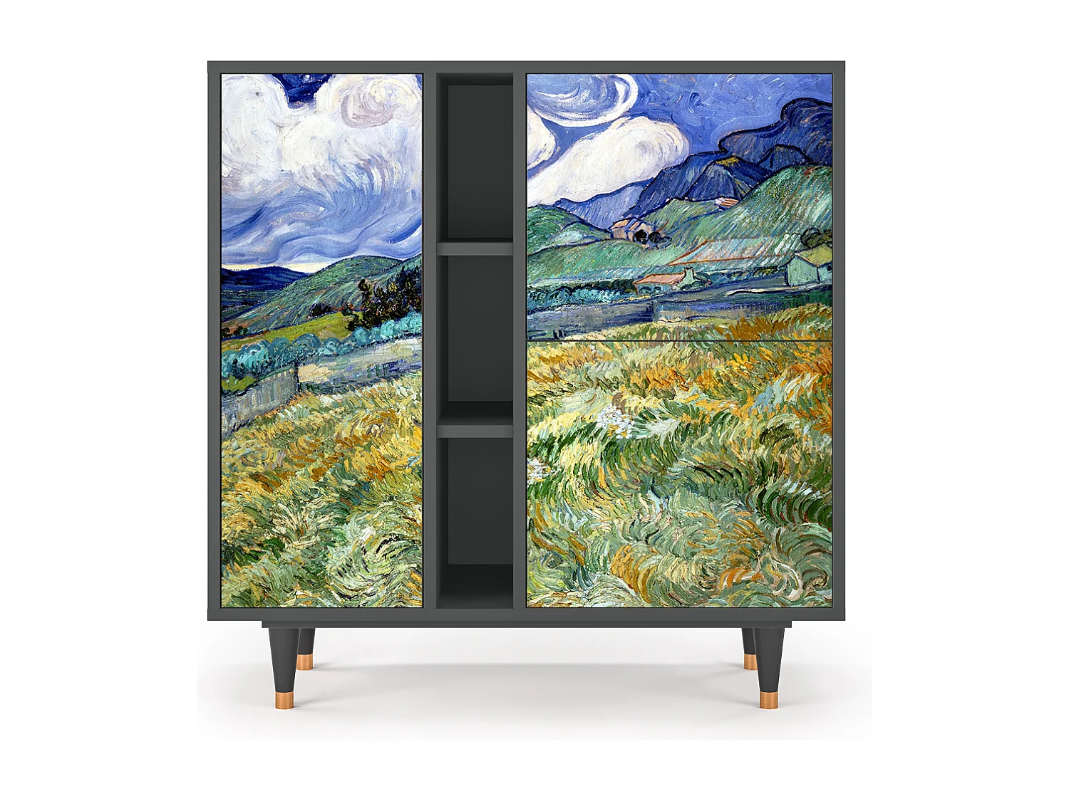 Buffet - 94х96х41 cm - BS5 - Landscape, Anthracite