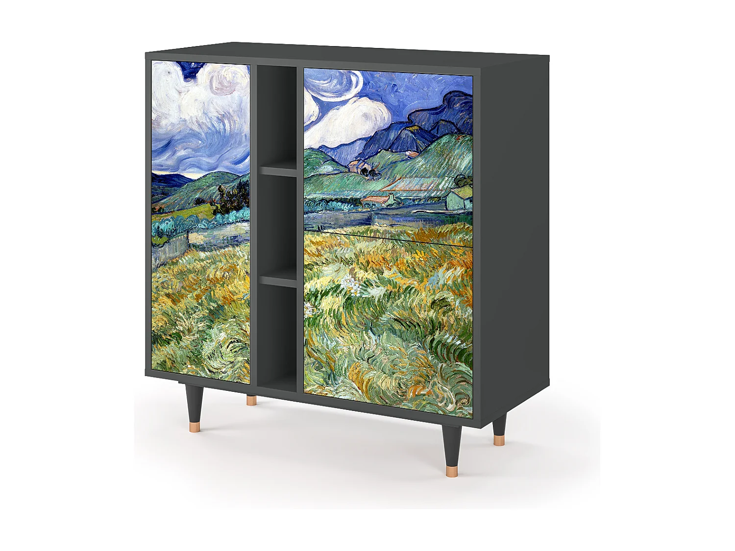 Buffet - 94х96х41 cm - BS5 - Landscape, Anthracite