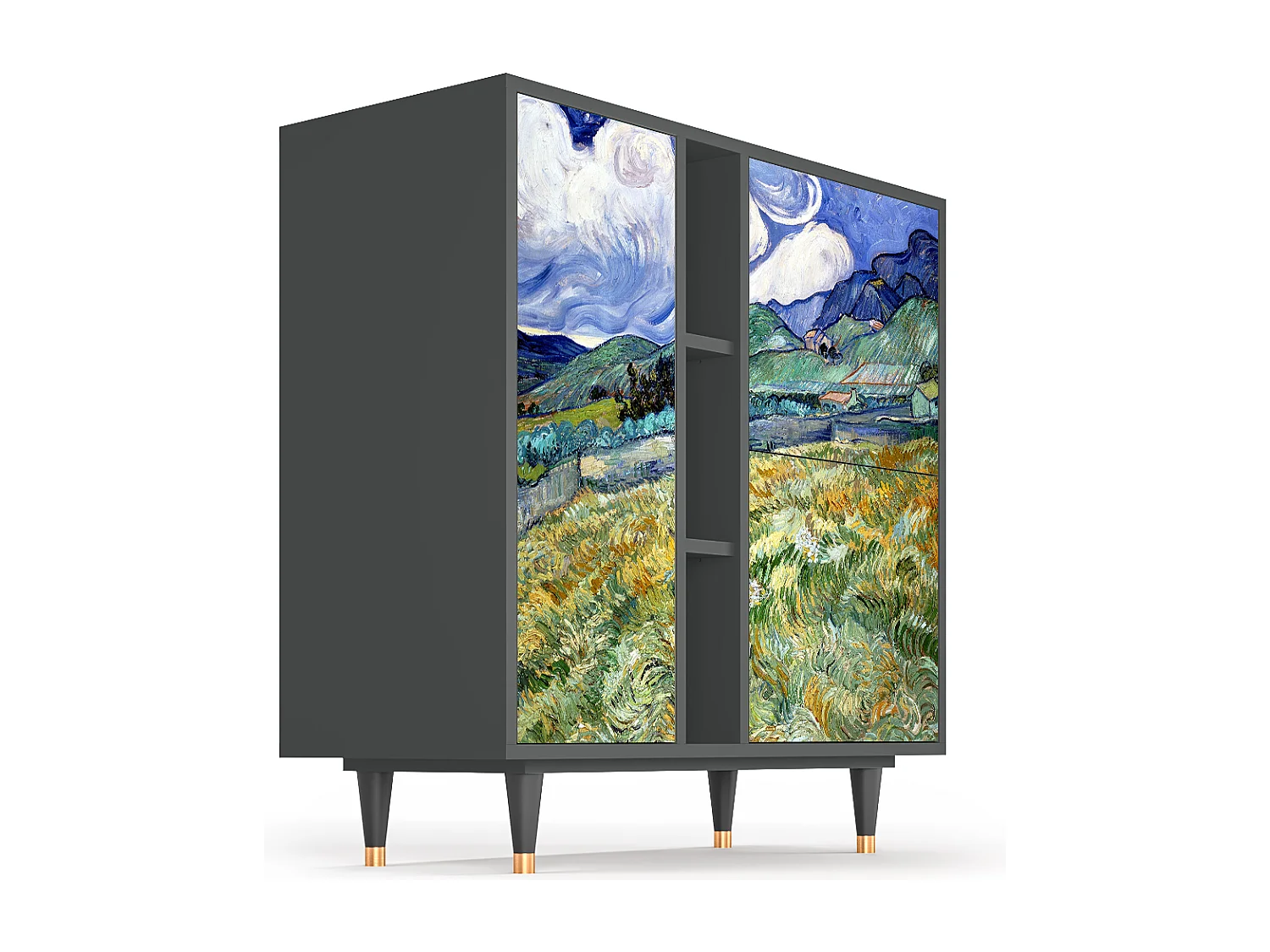 Buffet - 94х96х41 cm - BS5 - Landscape, Anthracite