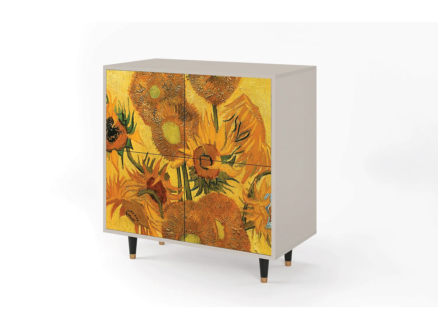Dressoir - 94x96x48 cm - BS3 - Sunflowers, Zand