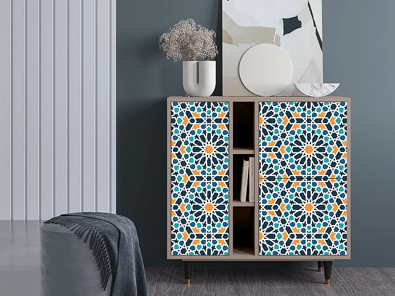 Buffet - 94х96х41 cm - BS5 - Kaleidoscope, Latte