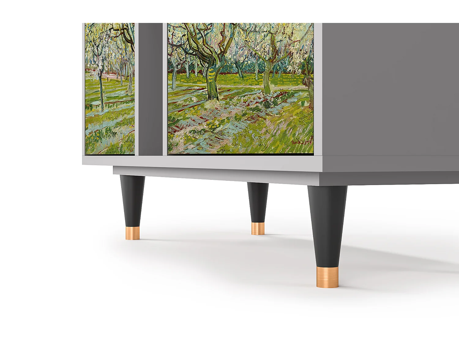 Sideboard - 94х96х41 cm - BS5 - The Weiß Orchard, Grau