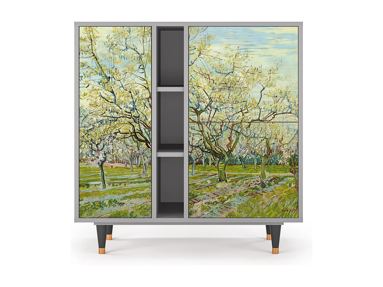 Dressoir - 94х96х41 cm - BS5 - The Wit Orchard, Grijs