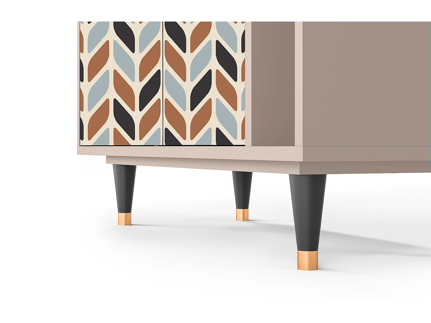 Aparador - 96х110х41 cm - BS6 - Beige Laure, Latte