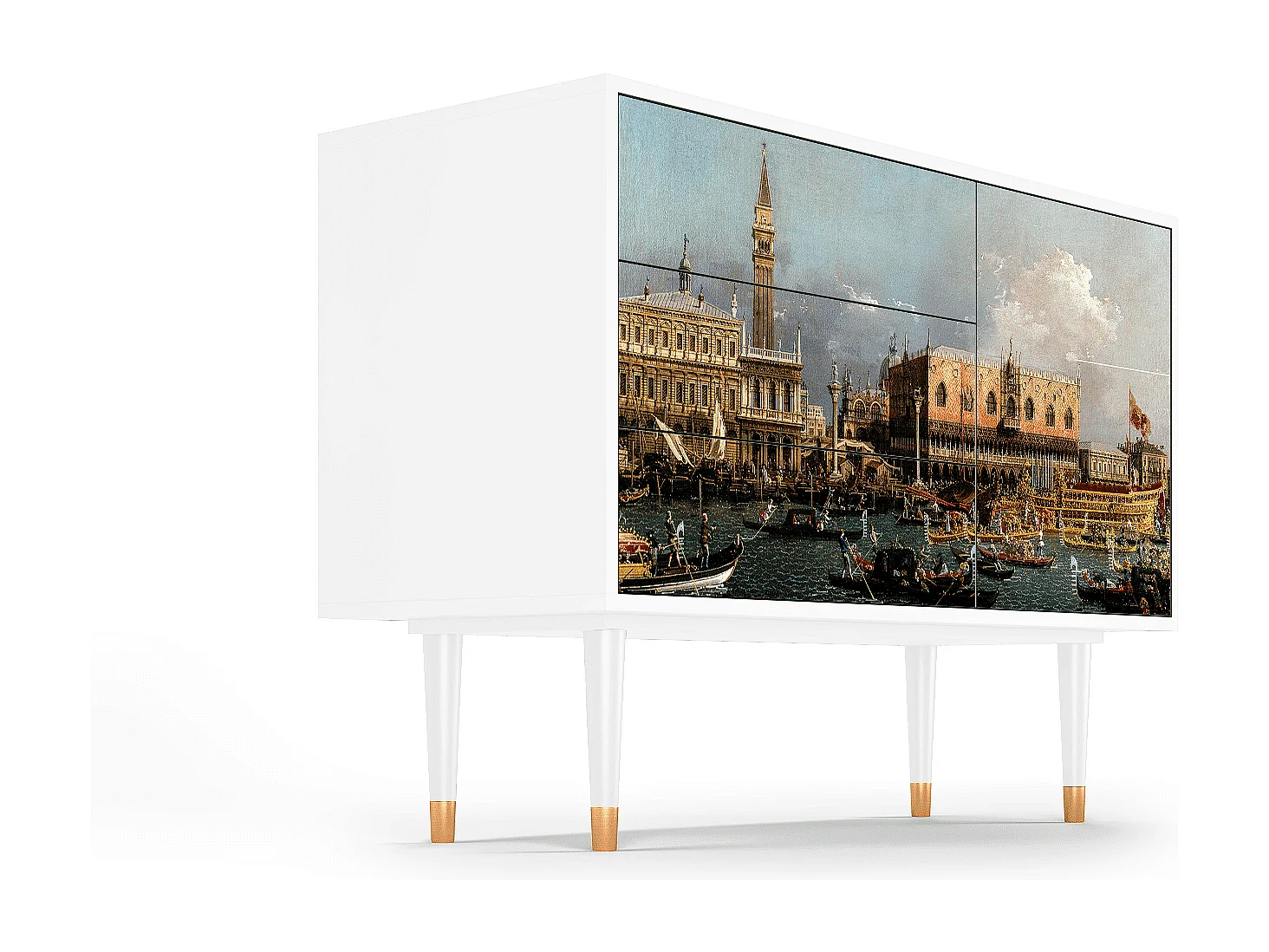 Dressoir - 115х84х41 cm - S3 - The Bucintoro, Wit