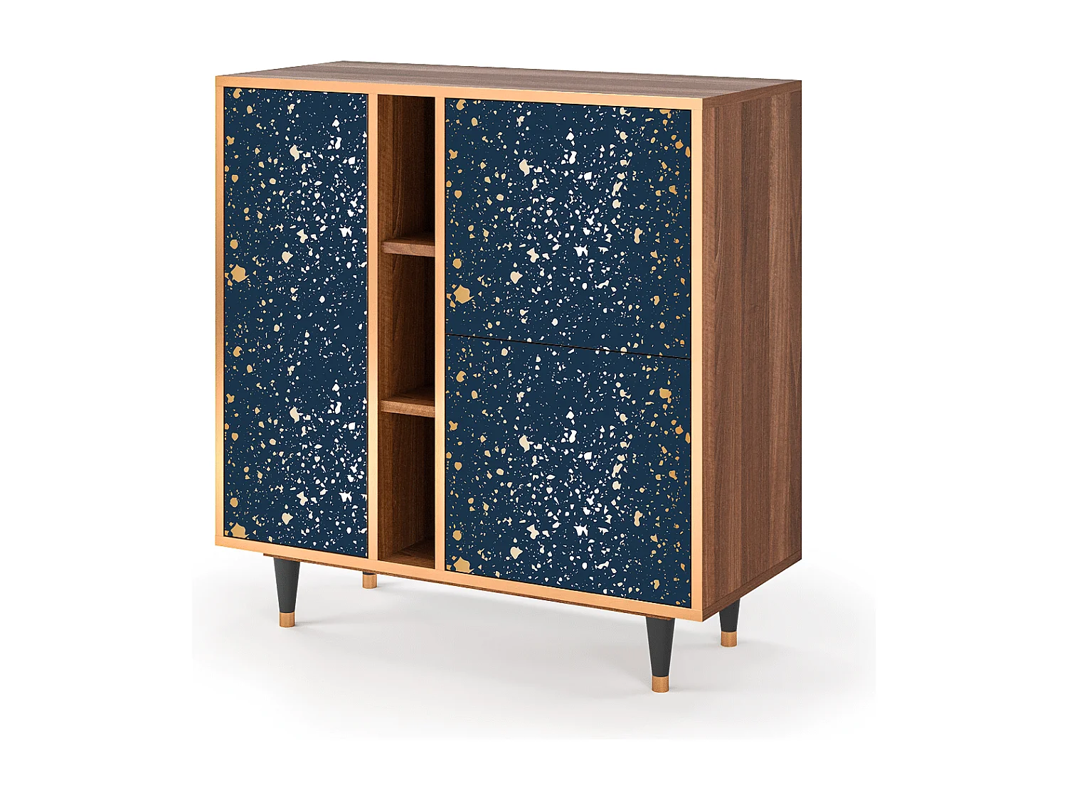 Aparador - 94х96х41 cm - BS5 - Starfall, Nogal