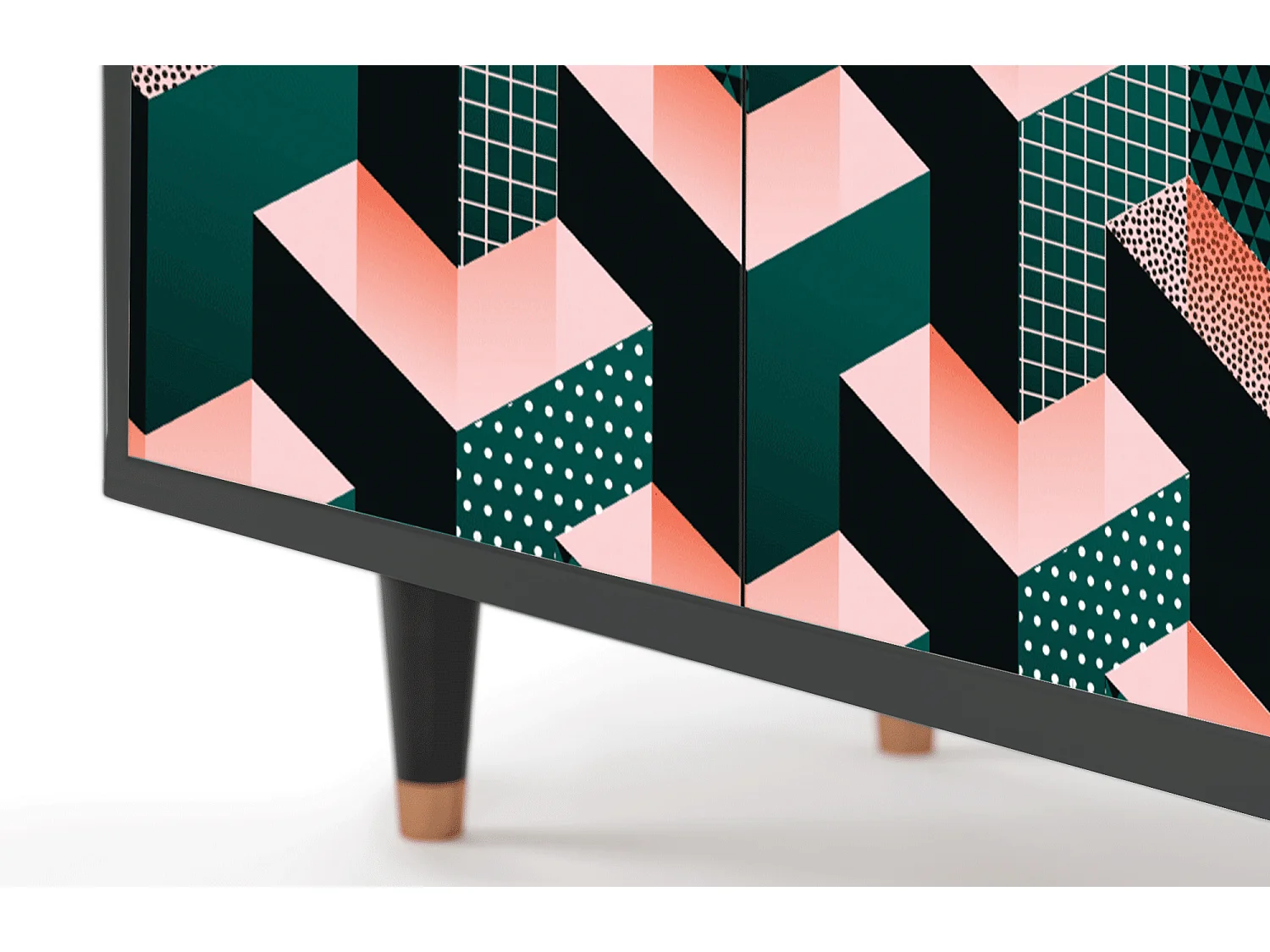 Aparador - 94x96x48 cm - BS3 - Geometric Madness, Antracite