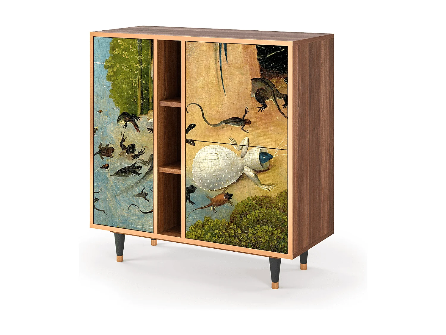 Kredens - 94х96х41 cm - BS5 - The Garden by Bosch, Orzech