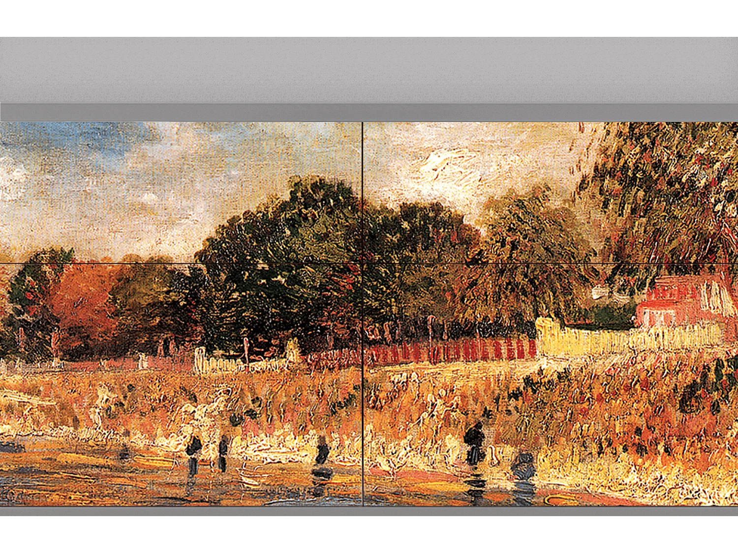 Buffet - 115x85x48 cm - BS4 - The Banks, Gris