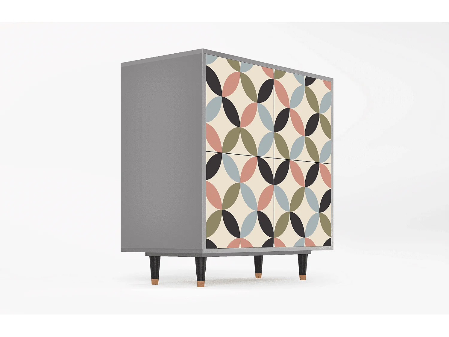 Buffet - 94x96x48 cm - BS3 - Butterfly Effect, Gris