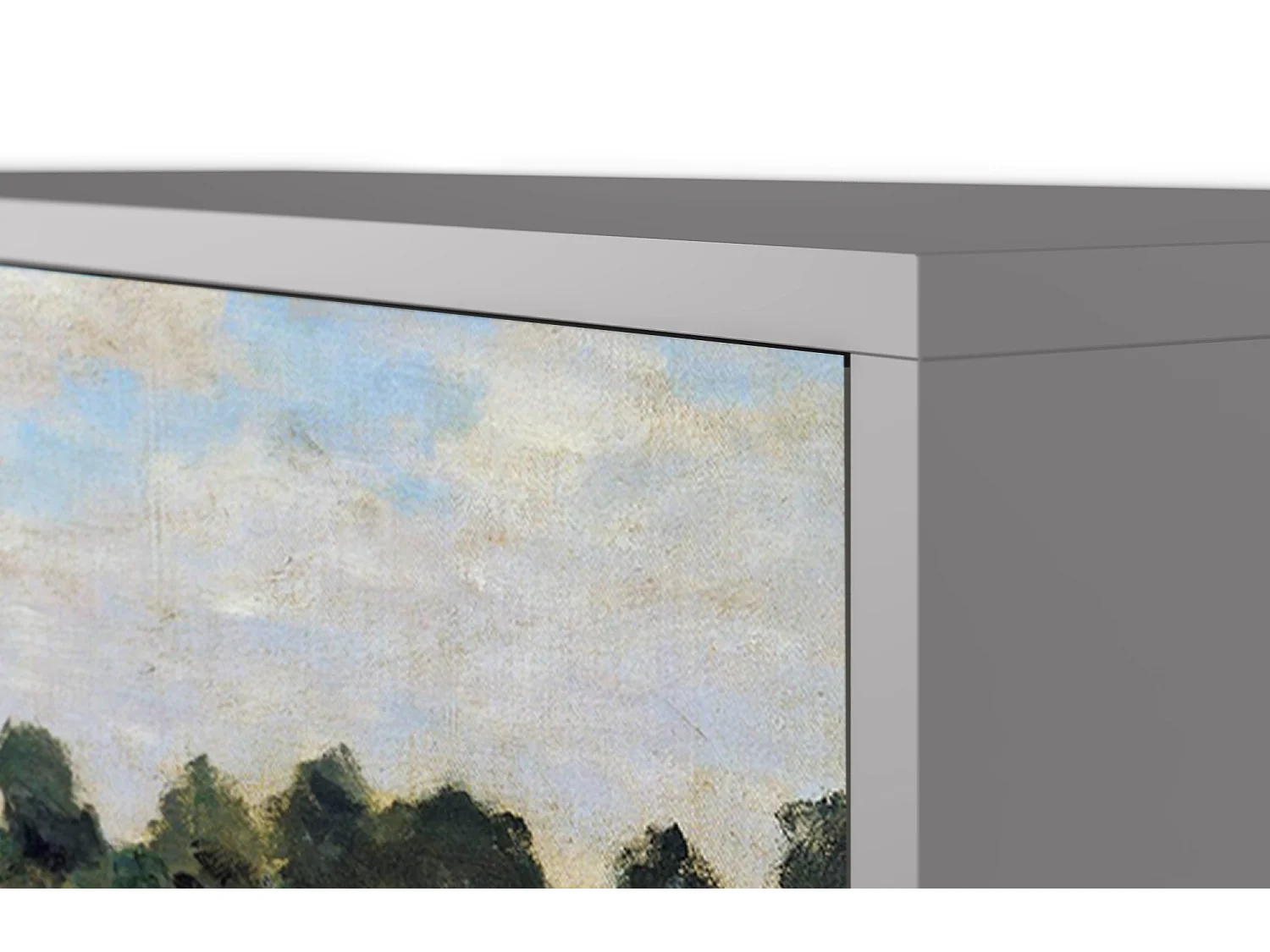 Kredens - 115х84х41 cm - S3 - The Poppy Field   , Szary