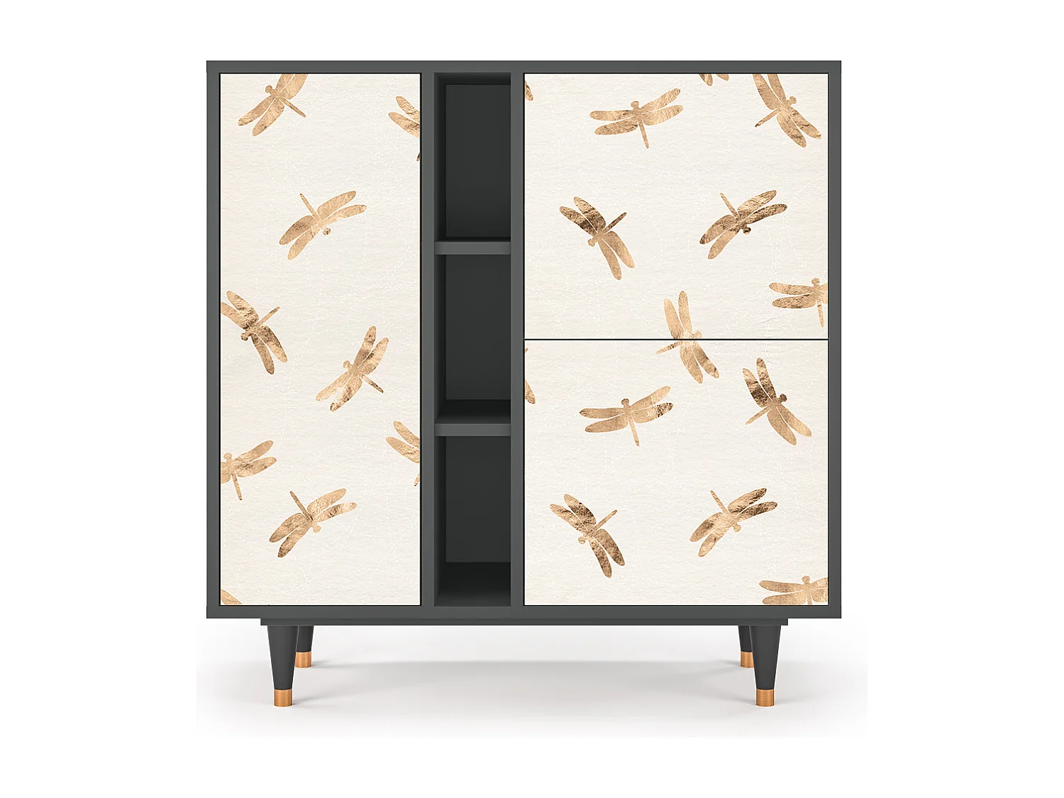 Buffet - 94х96х41 cm - BS5 - Nude Dragonflies, Anthracite