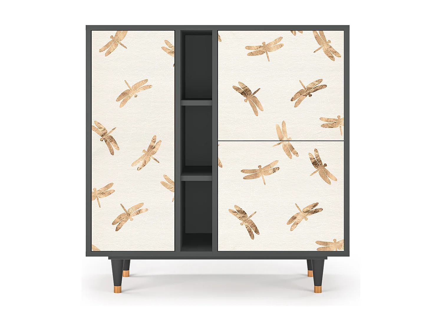 Buffet - 94х96х41 cm - BS5 - Nude Dragonflies, Anthracite