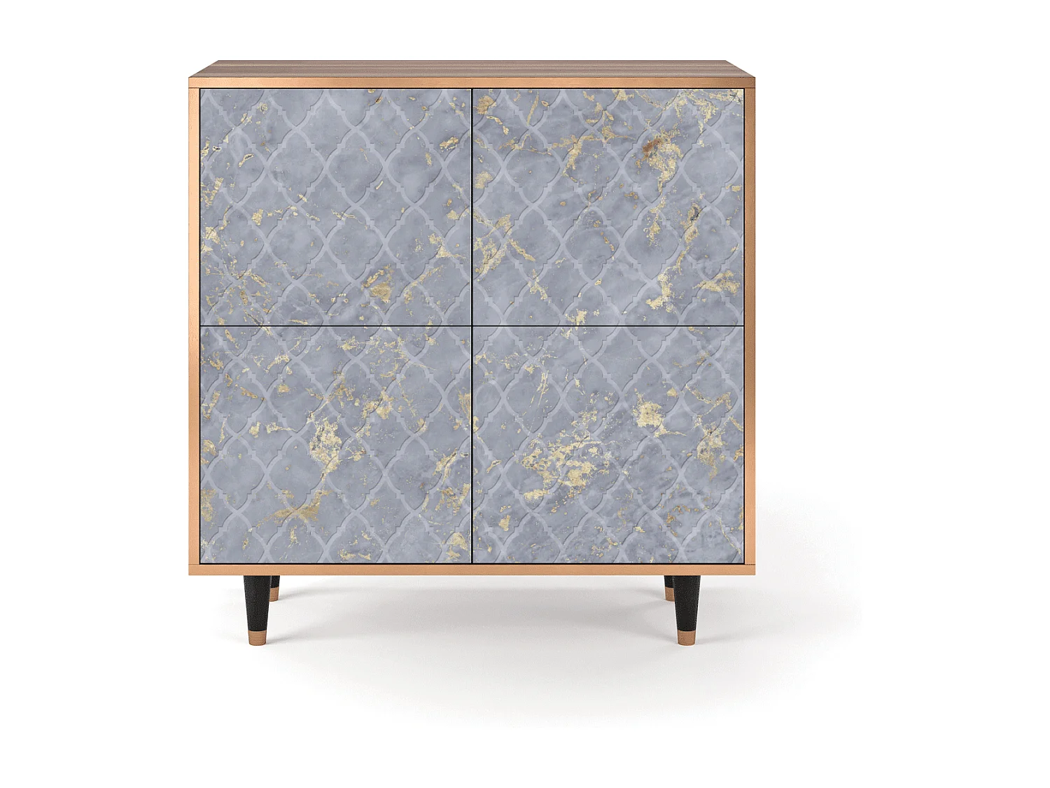 Buffet - 94x96x48 cm - BS3 - Golden Smoke, Noyer