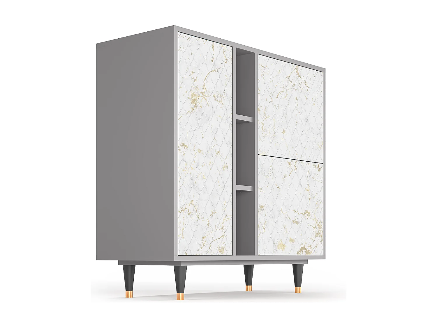 Buffet - 94х96х41 cm - BS5 - Sweet Cotton, Gris