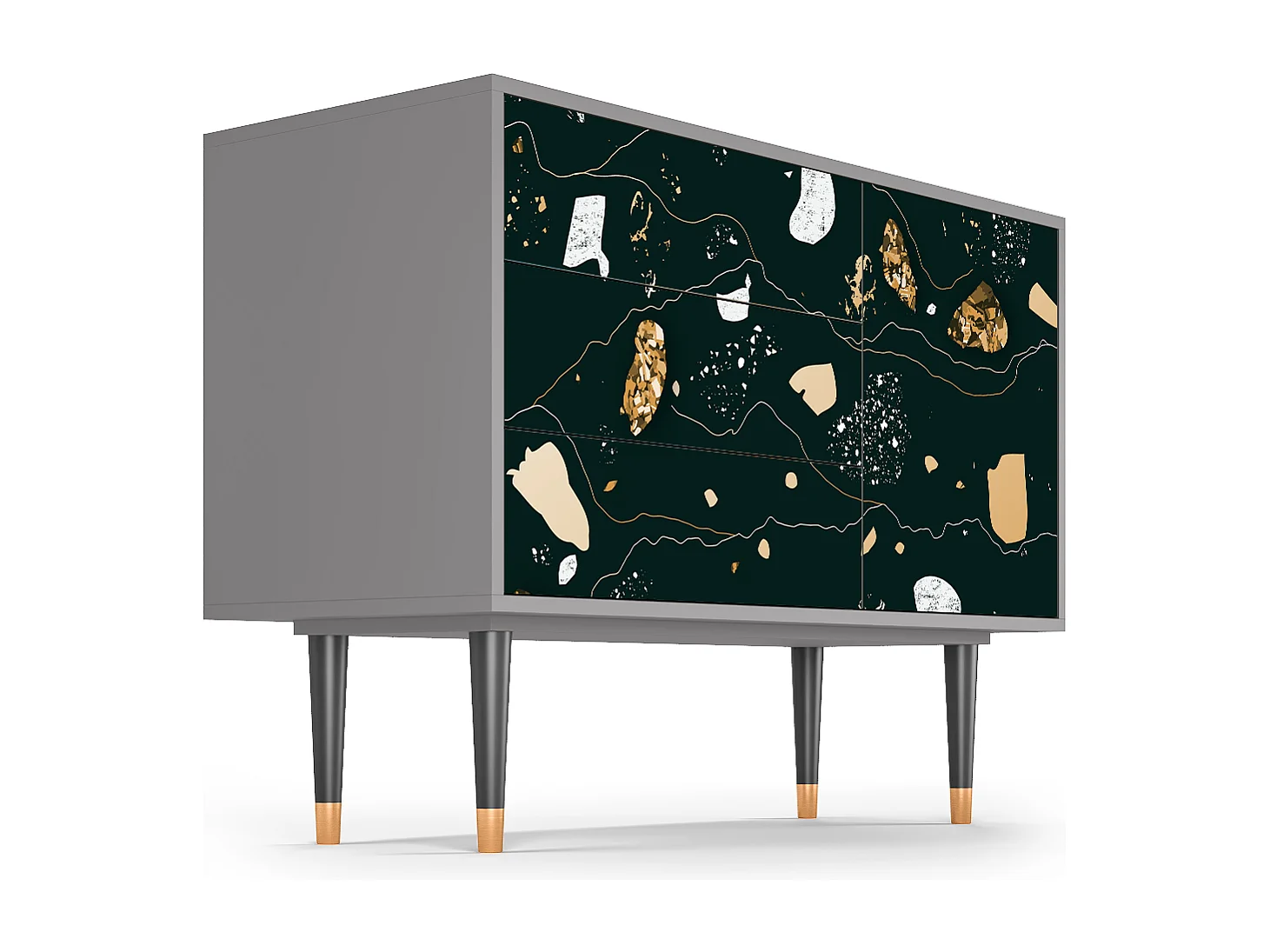 Credenza - 115х84х41 cm - S3 - Space Rocks, Grigio