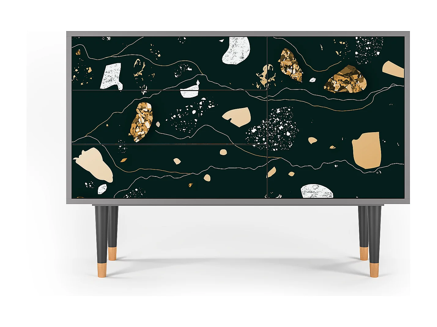 Credenza - 115х84х41 cm - S3 - Space Rocks, Grigio