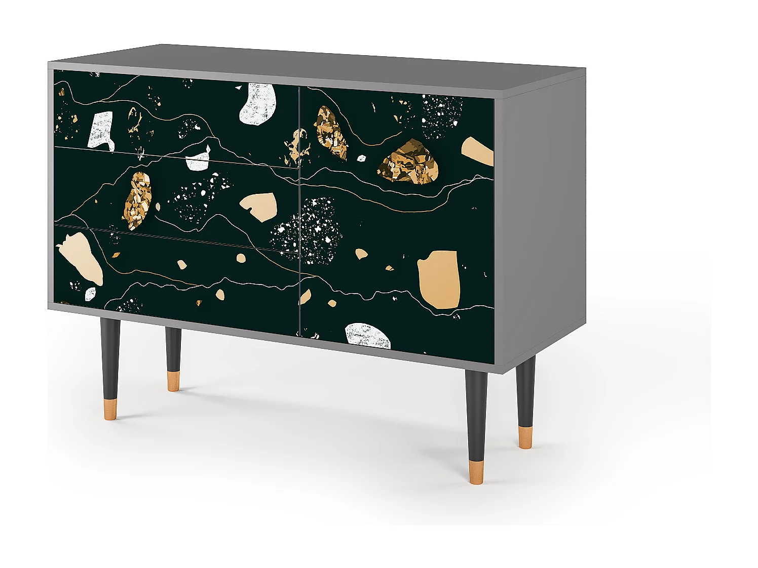 Credenza - 115х84х41 cm - S3 - Space Rocks, Grigio