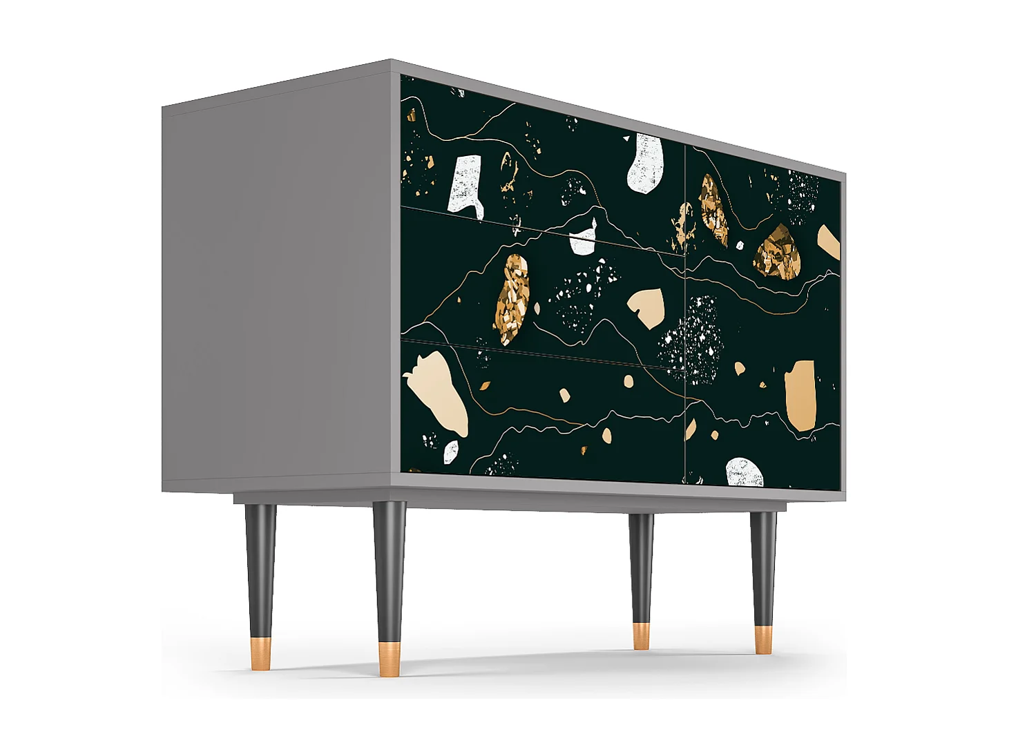 Credenza - 115х84х41 cm - S3 - Space Rocks, Grigio