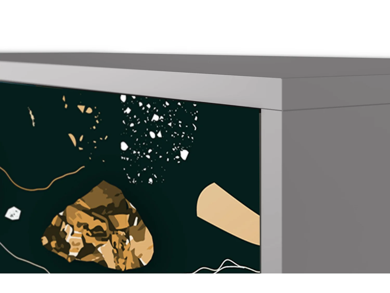 Credenza - 115х84х41 cm - S3 - Space Rocks, Grigio