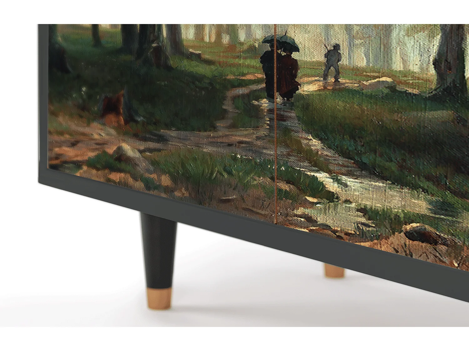 Dressoir - 94x96x48 cm - BS3 -  Rain in the Oak Forest, Antraciet