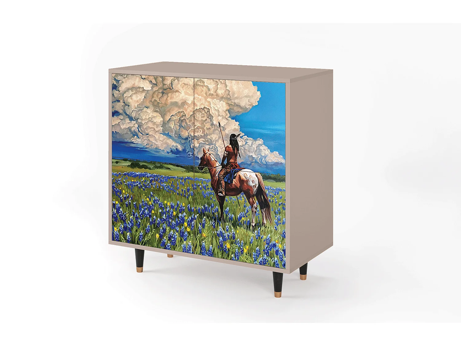 Aparador - 94x96x48 cm - BS3 - Thunderheads by Dean, Latte