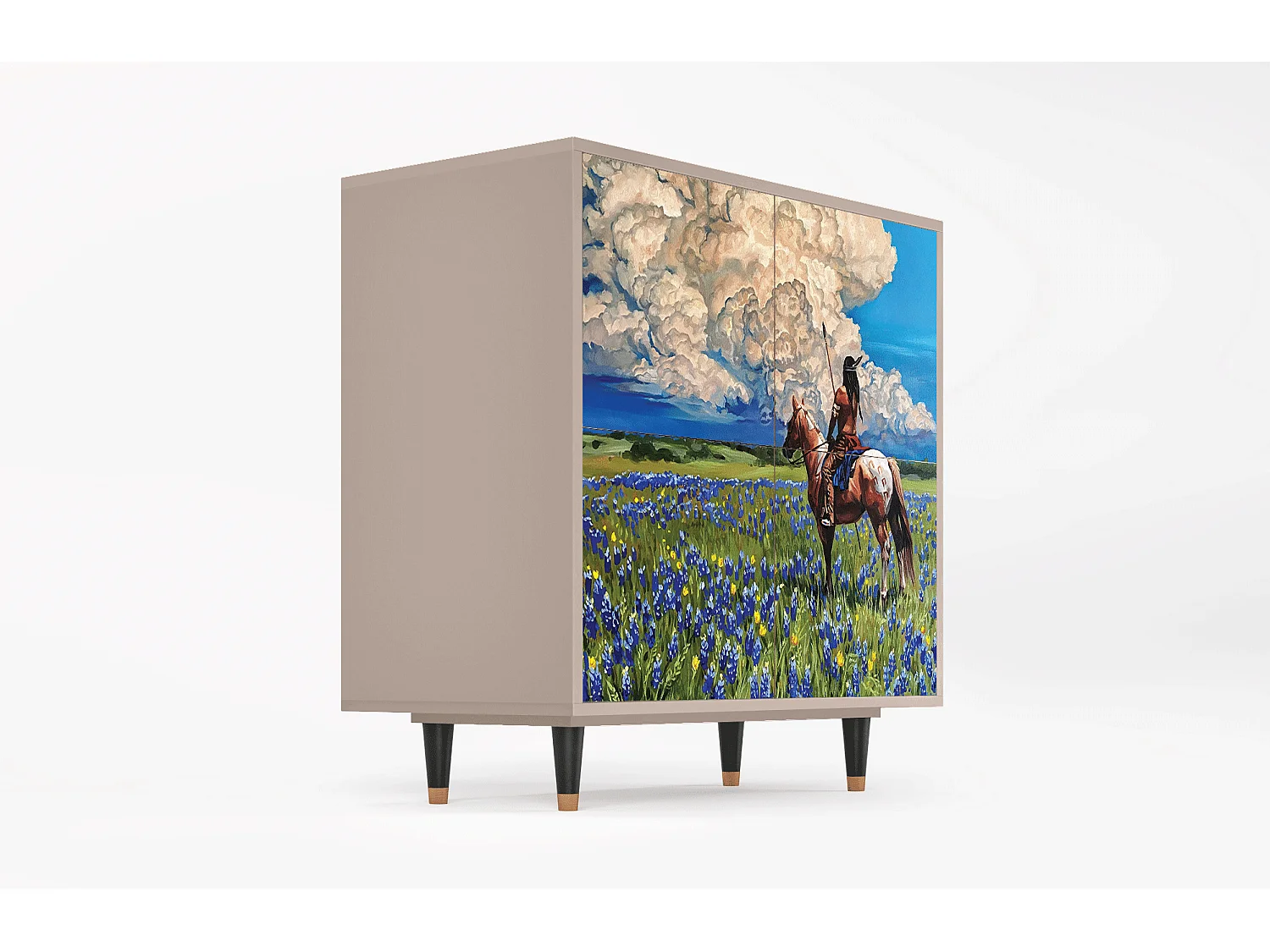 Aparador - 94x96x48 cm - BS3 - Thunderheads by Dean, Latte