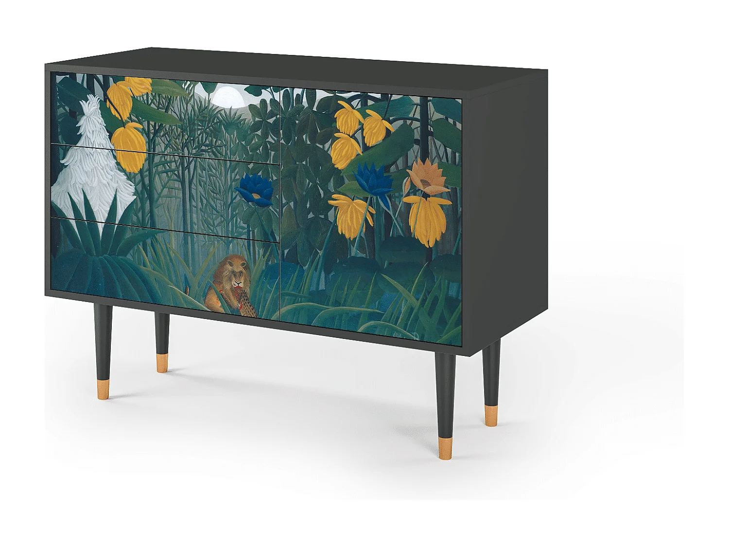 Buffet - 115х84х41 cm - S3 - The Repast of the Lion, Anthracite