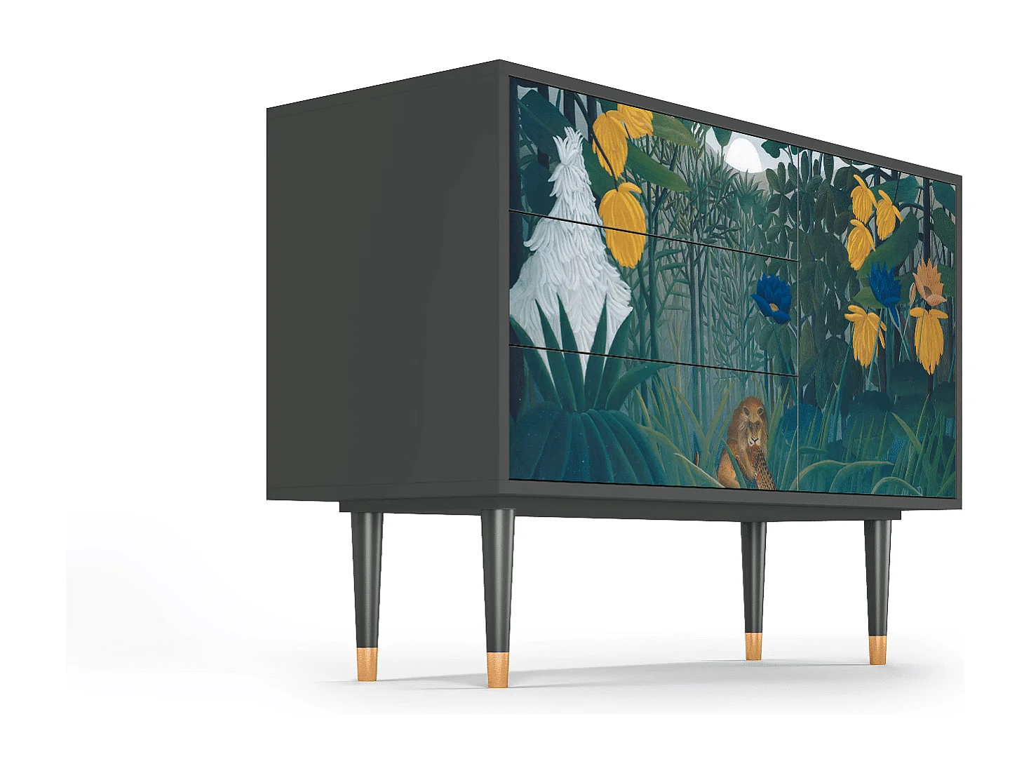 Buffet - 115х84х41 cm - S3 - The Repast of the Lion, Anthracite