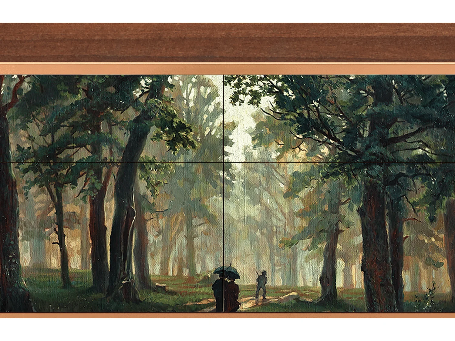 Sideboard - 115x85x48 cm - BS4 -  Rain in the Oak Forest, Walnuss