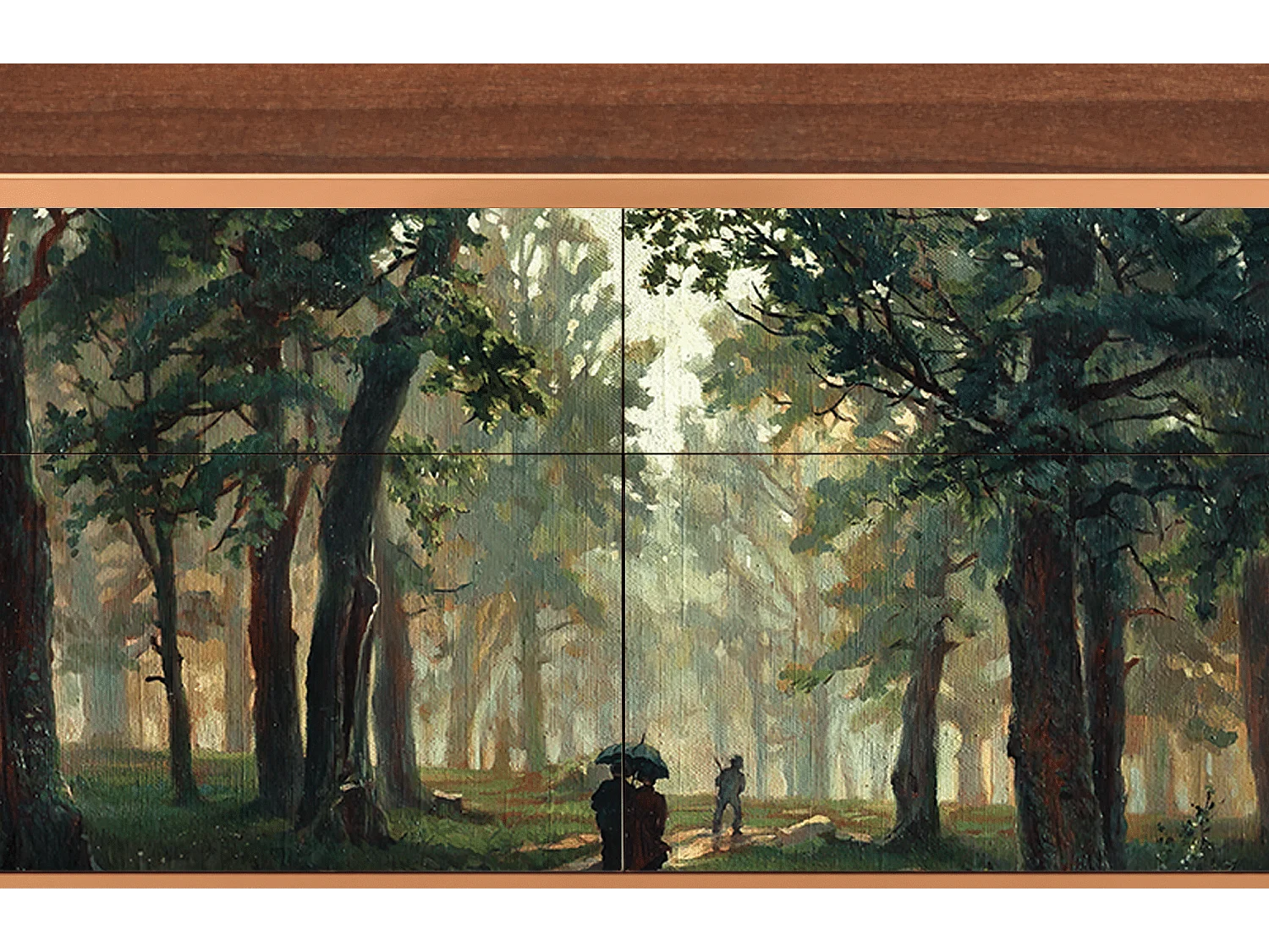 Buffet - 115x85x48 cm - BS4 -  Rain in the Oak Forest, Noyer