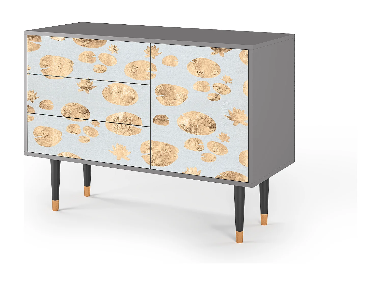 Credenza - 115х84х41 cm - S3 - Blue Giraffe, Grigio