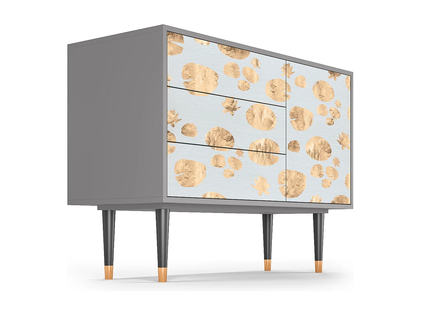 Credenza - 115х84х41 cm - S3 - Blue Giraffe, Grigio