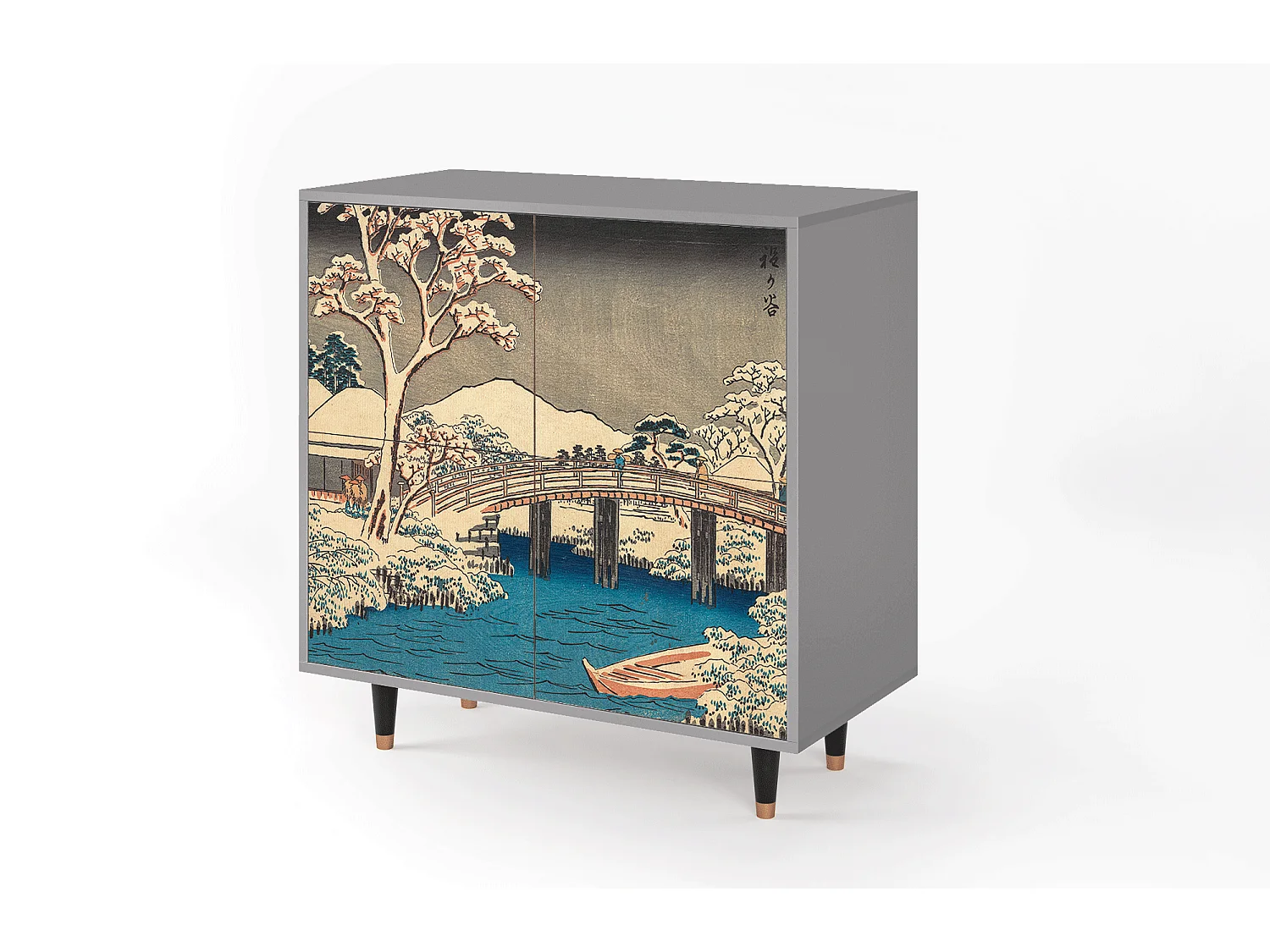 Dressoir - 94x96x48 cm - BS3 - Katabira River, Grijs