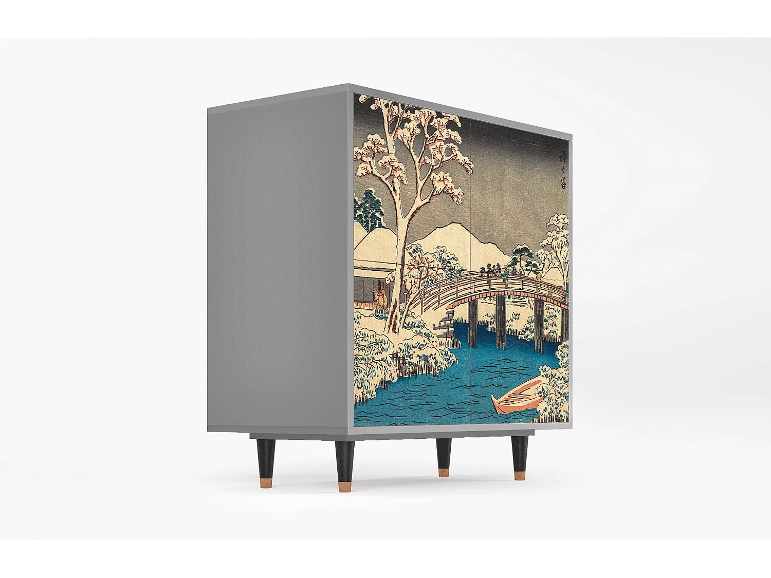 Dressoir - 94x96x48 cm - BS3 - Katabira River, Grijs