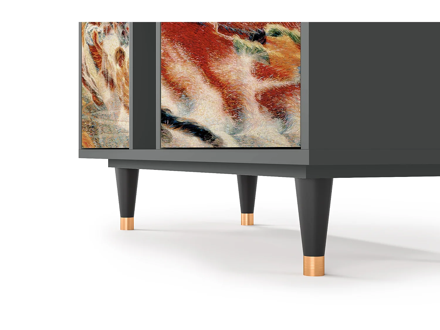 Sideboard - 94х96х41 cm - BS5 - The City Rises, Anthrazit