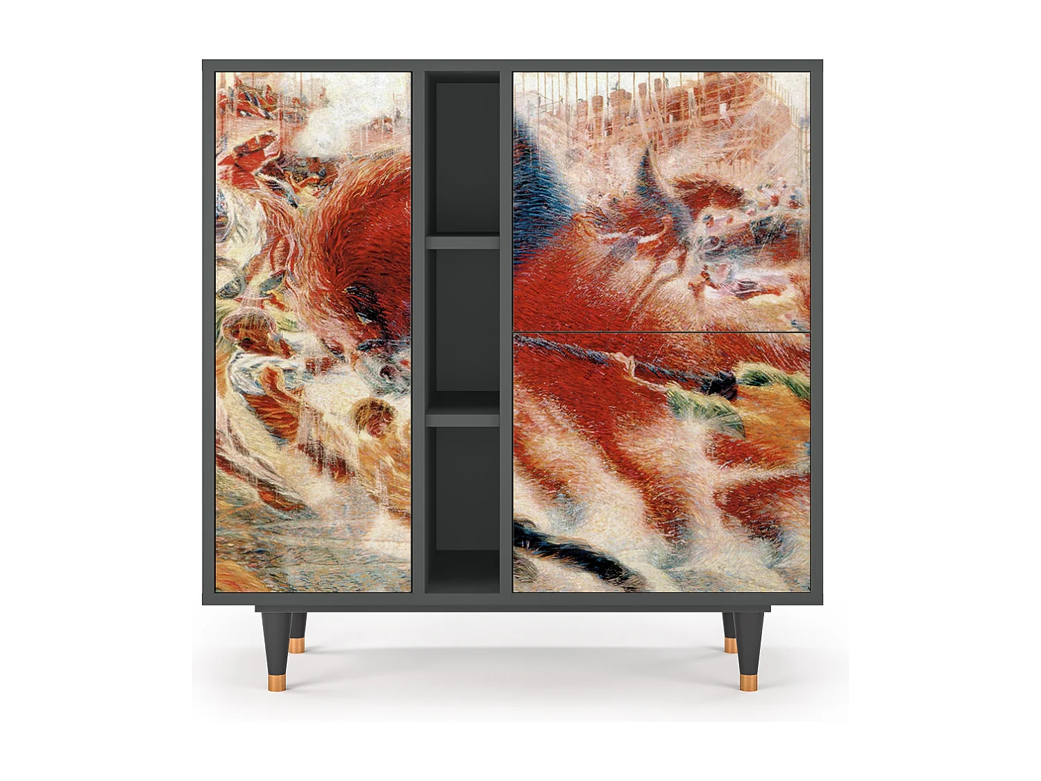 Buffet - 94х96х41 cm - BS5 - The City Rises, Anthracite