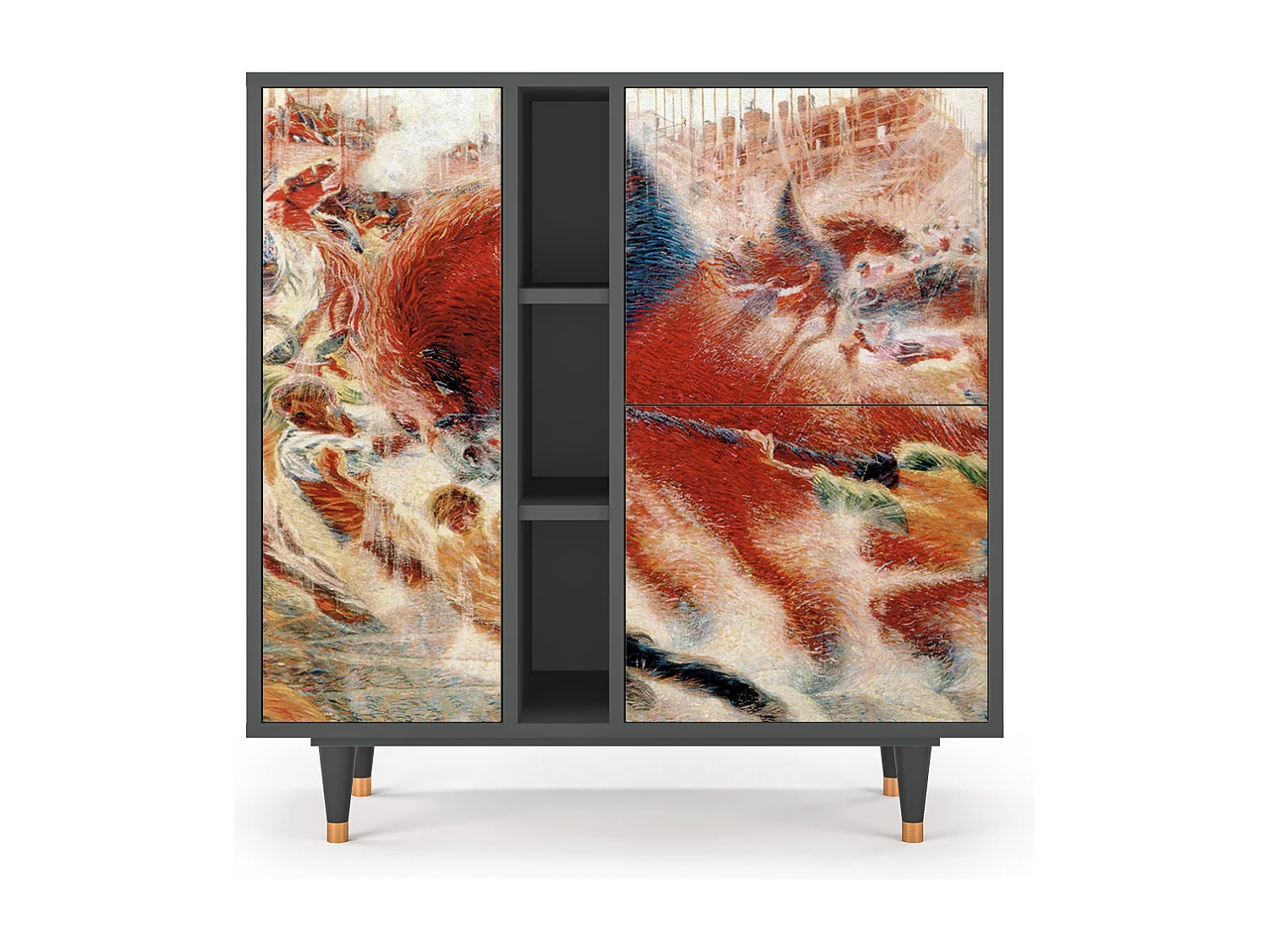 Buffet - 94х96х41 cm - BS5 - The City Rises, Anthracite