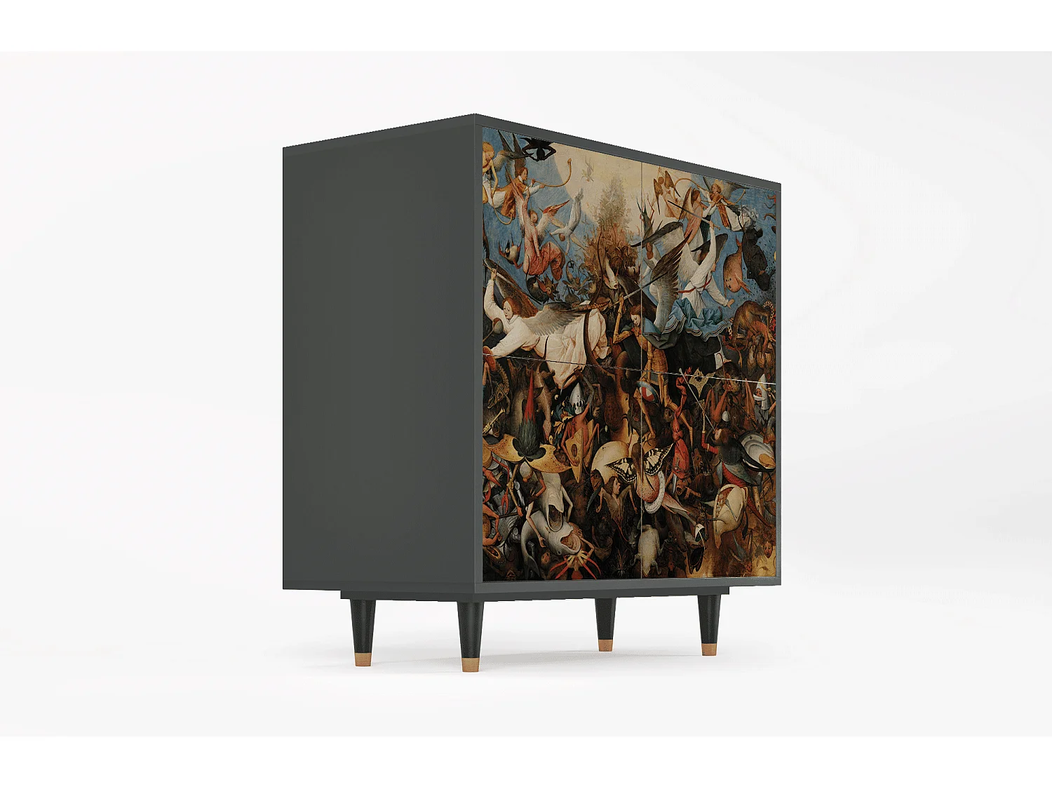 Buffet - 94x96x48 cm - BS3 - The Fall, Anthracite