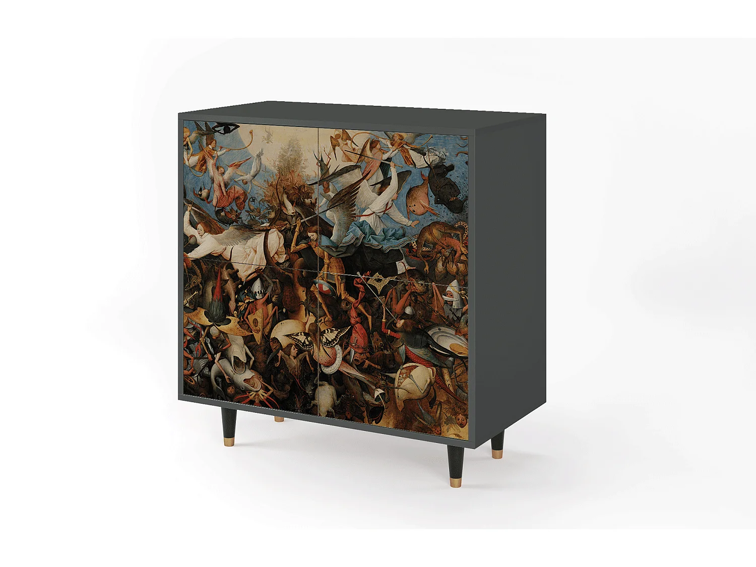 Buffet - 94x96x48 cm - BS3 - The Fall, Anthracite