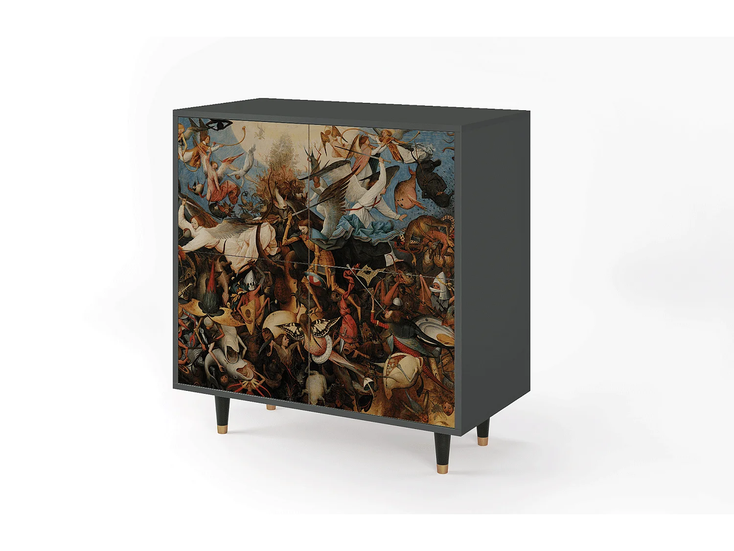 Buffet - 94x96x48 cm - BS3 - The Fall, Anthracite