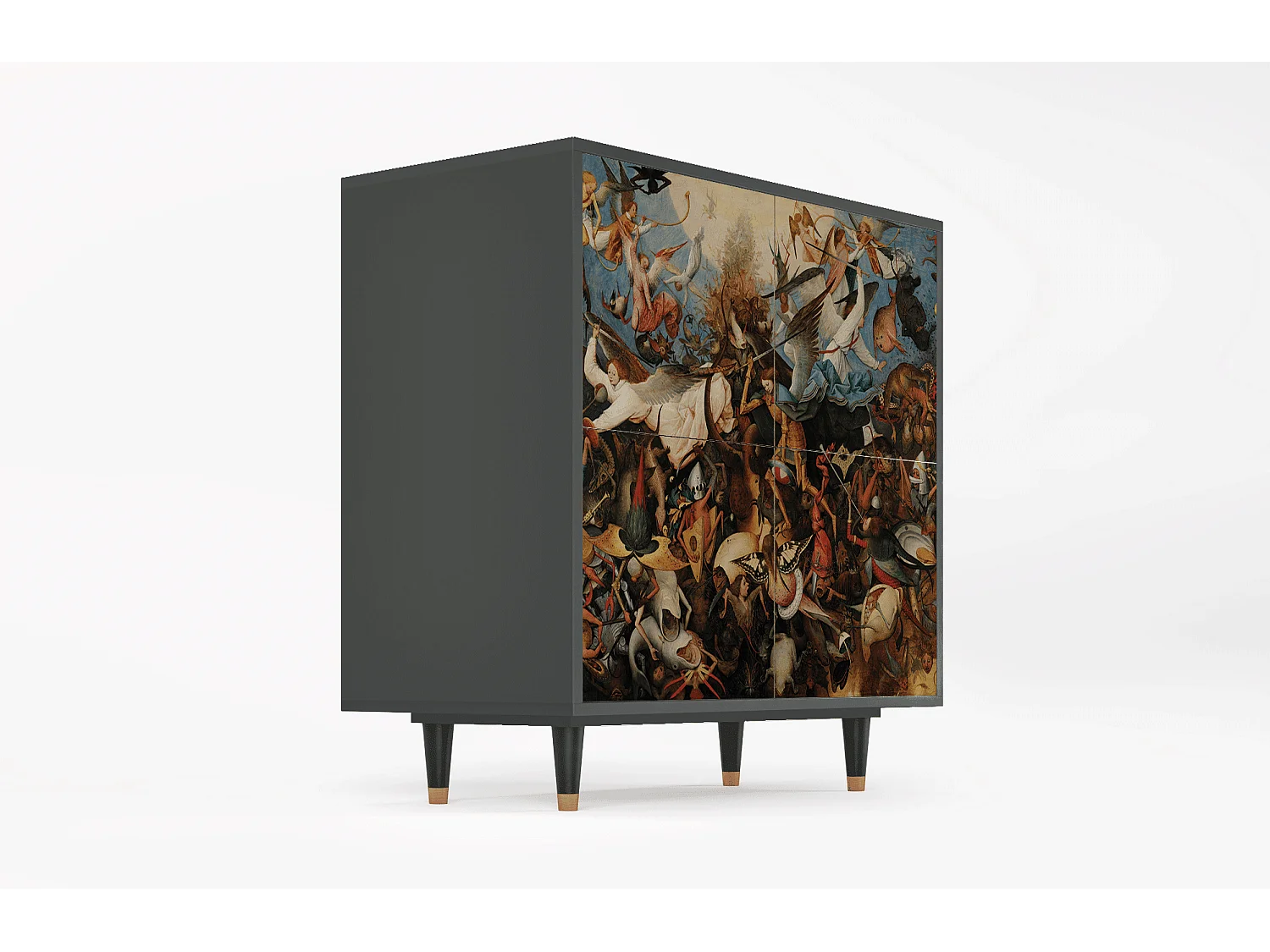 Buffet - 94x96x48 cm - BS3 - The Fall, Anthracite