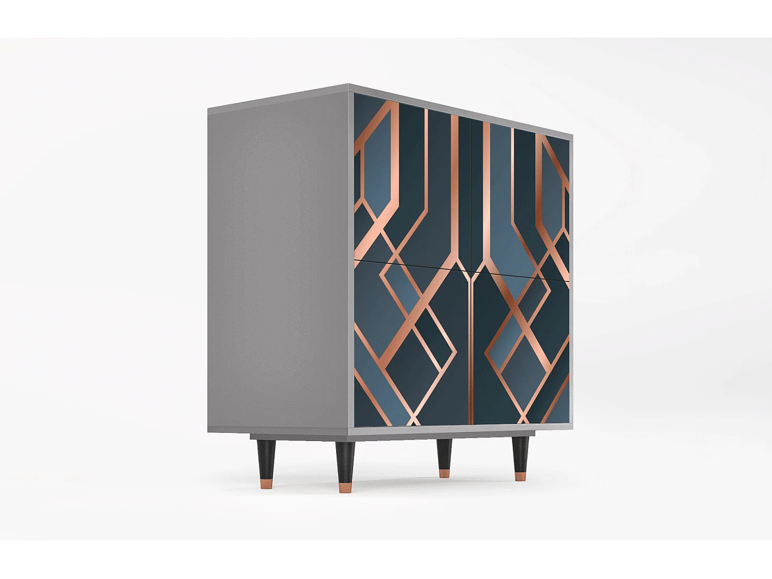 Dressoir - 94x96x48 cm - BS3 - Ashy 1920', Grijs