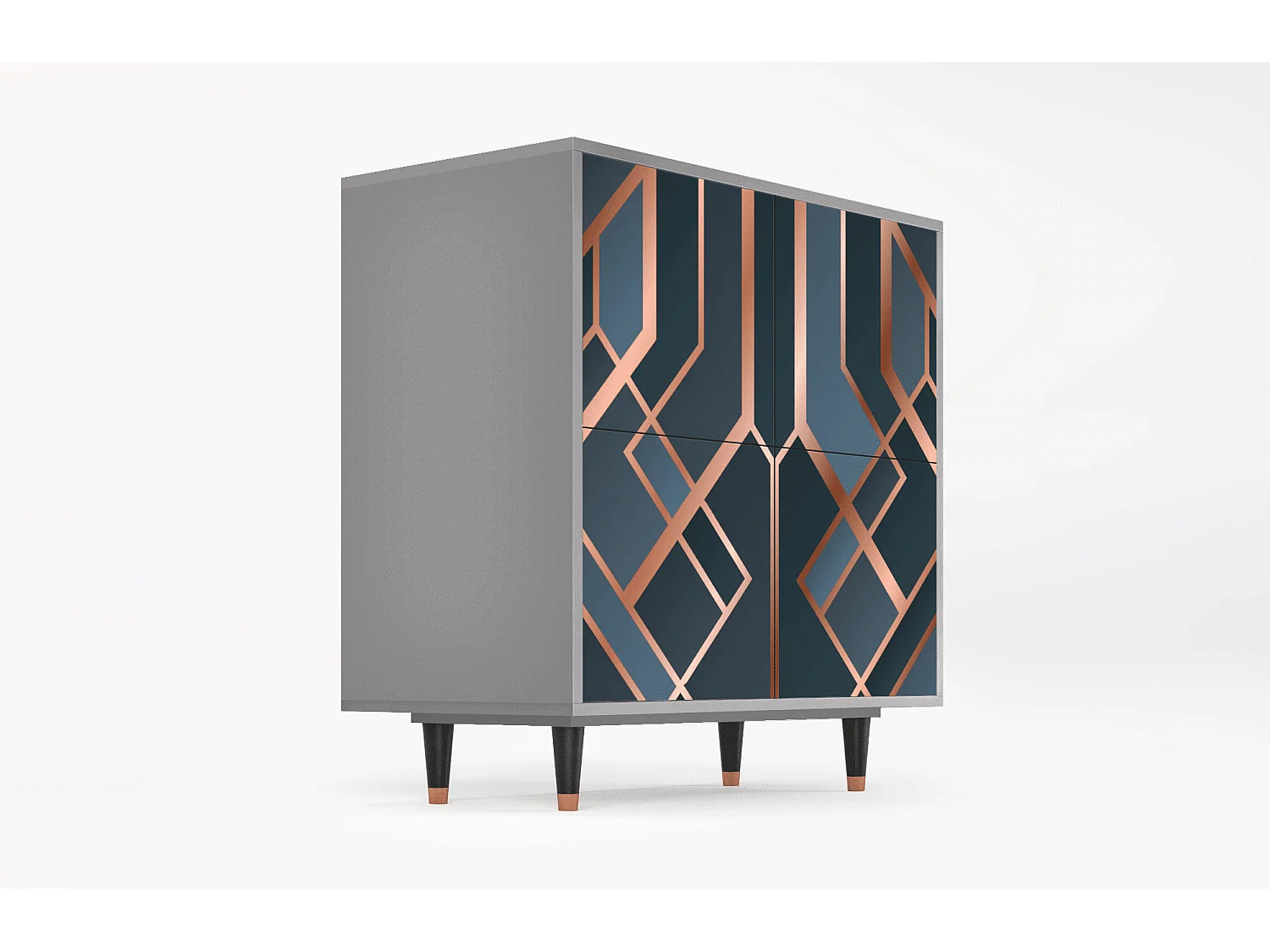 Credenza - 94x96x48 cm - BS3 - Ashy 1920', Grigio