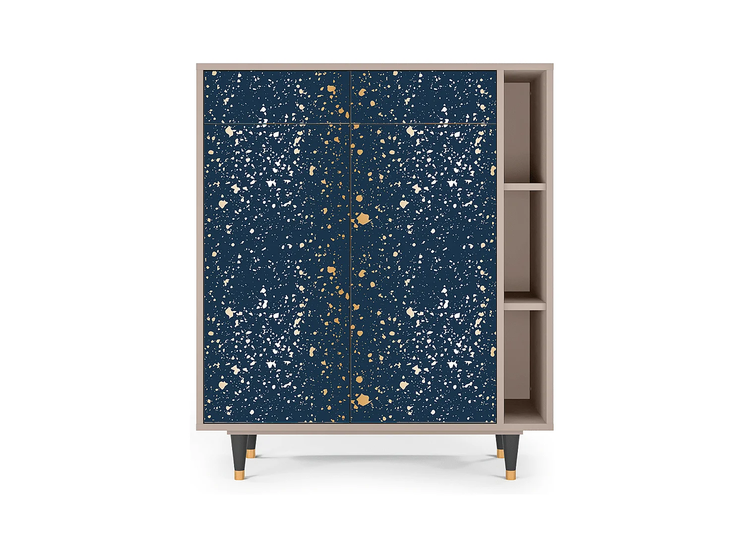 Kredens - 96х110х41 cm - BS6 - Starfall, Latte