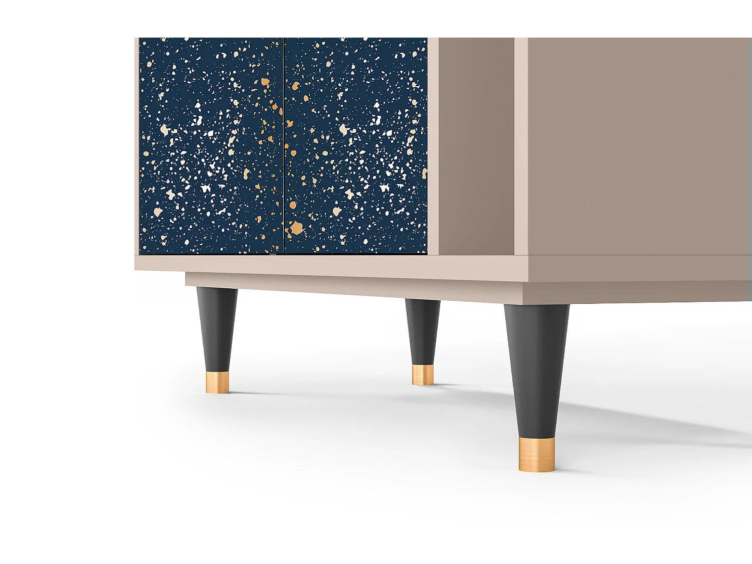 Kredens - 96х110х41 cm - BS6 - Starfall, Latte