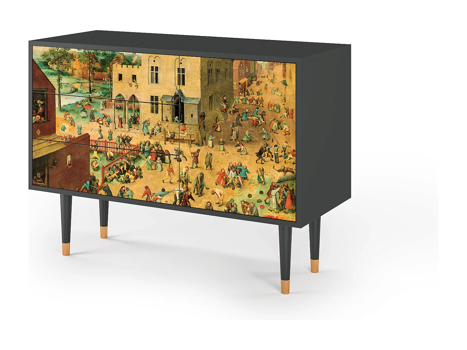 Buffet - 115х84х41 cm - S3 - Children Games, Anthracite